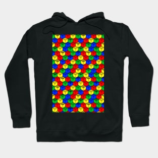 trippy building blocks Hoodie